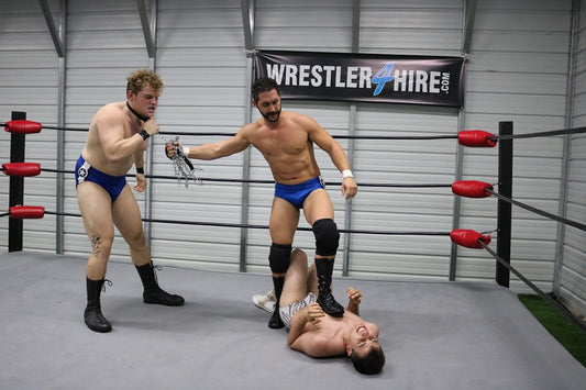 Vinny Motz vs. Chase Sinn & Mad Dog Mike (Double-Teamed)