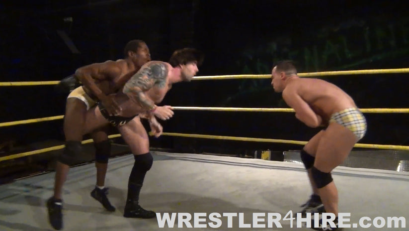 KARN vs. Chet Chastain & Alvin James (My Nuts, Bro) – Wrestler4Hire