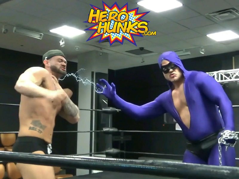 Purple Phantom vs. Henchman #1