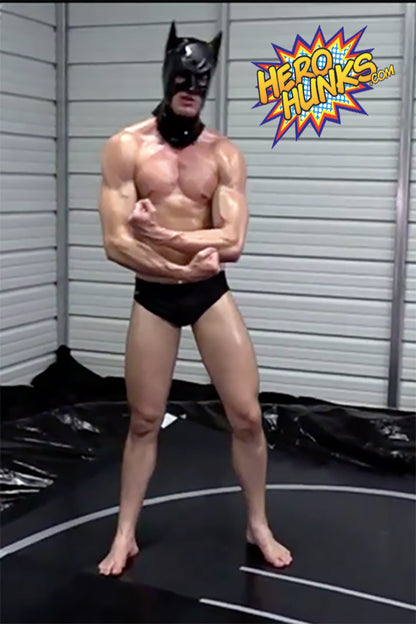 Dark Detective vs. Detective Boy (Oil Wrestling)