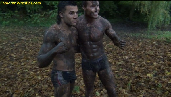 Cameron vs. Young Ady (Mud Wrestling)