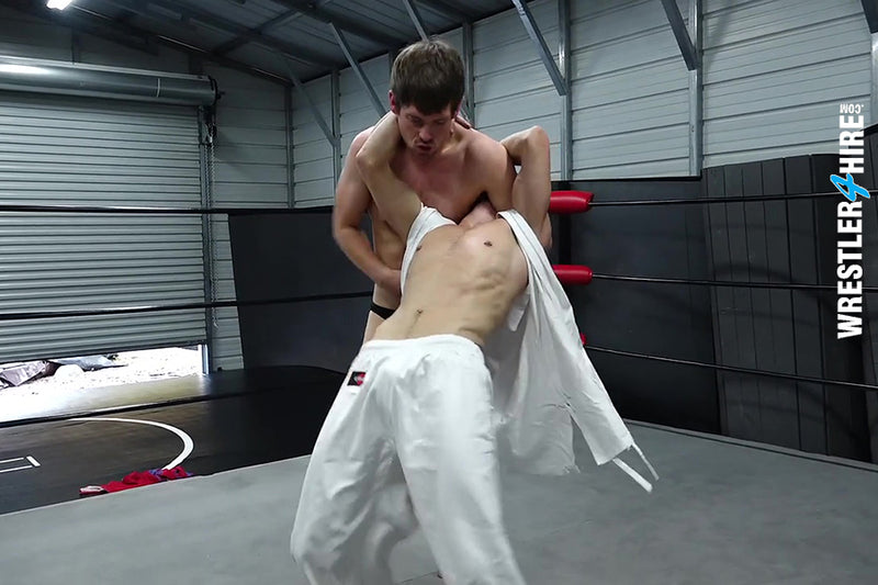 Ethan Andrews vs. John Wolfboy (Wrestler vs. Karate)